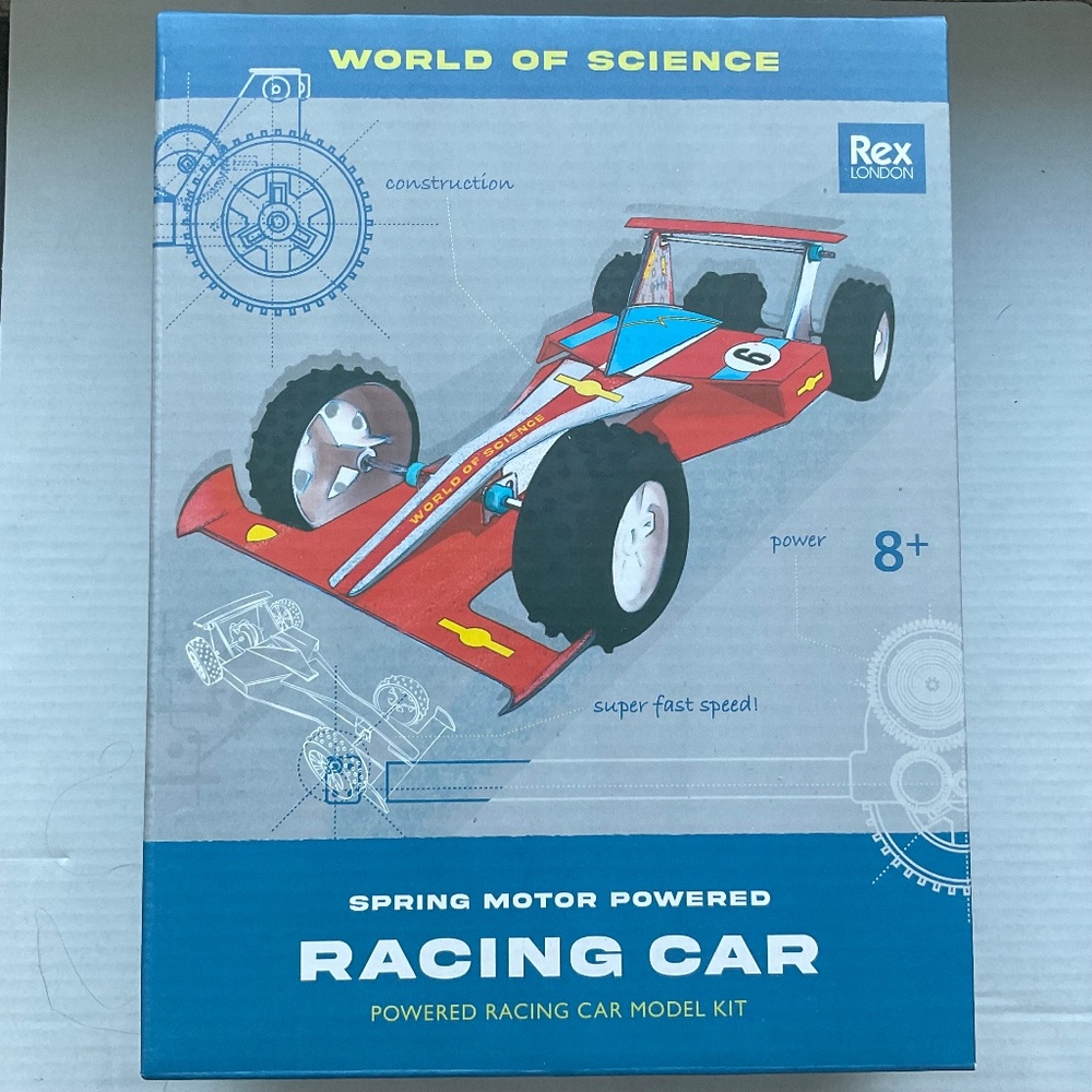 Rex London Spring Motor Powered Racing Car - NIB!